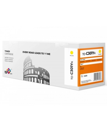 tb print Toner do OKI C301 TO-C301YN YE 100% nowy