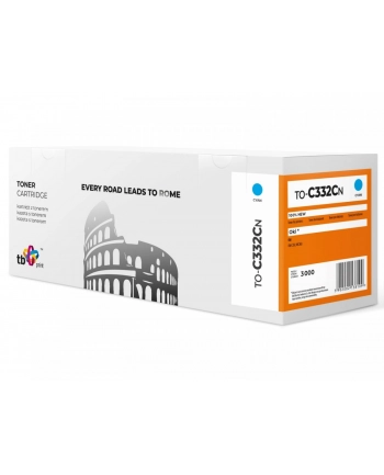 tb print Toner do OKI C332 TO-C332CN CY 100% nowy