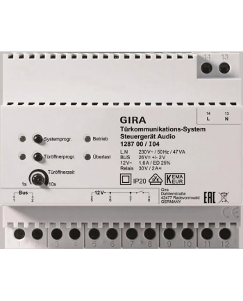 Gira Zasilanie 24V Dc 300 Ma System Domofon 128700 nr 1