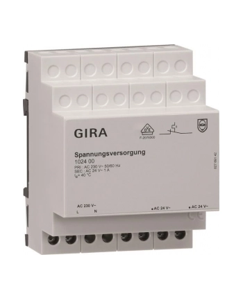 Gira Zasilanie Ac 24 V 1 A Knx Eib Mod ( 102400 ) nr 1