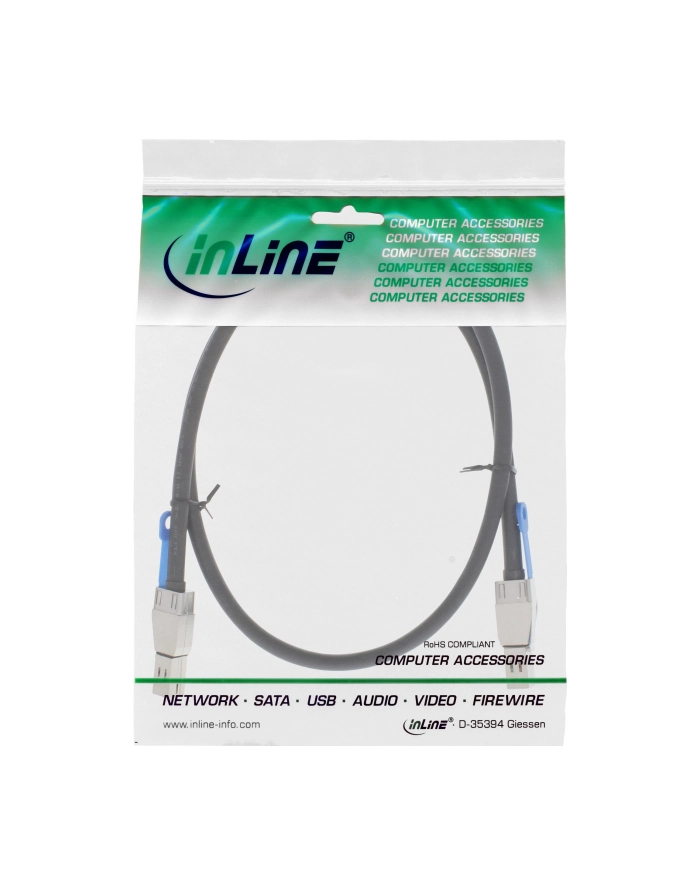 InLine Kabel Mini SAS HD SFF-8644 - SFF-8644 12Gb/s 0.5m (27638A) główny