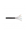 InLine Kabel instalacyjny S/FTP PiMF Cat.7a AWG 23 Copper 1200 Mhz PE czarny 300m (70300P) - nr 2