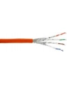 InLine Kabel instalacyjny S/FTP PiMF Cat.7a AWG23 1200MHz halogen Free Pomarańczowy 500m (70500I) - nr 6