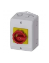 Siemens Łącznik krzywkowy 0-1 3p 16a obudowa IP65 152/110/117mm żółty/czerwony sentron 3LD2064-0TB53 - nr 1