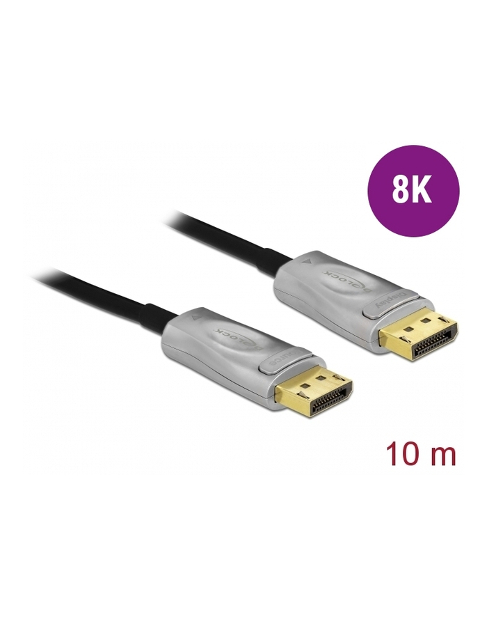 DELOCK KABEL DISPLAYPORT 1.4 DP 8K OPTYCZNY AKTYWNY 10M  (85885) główny