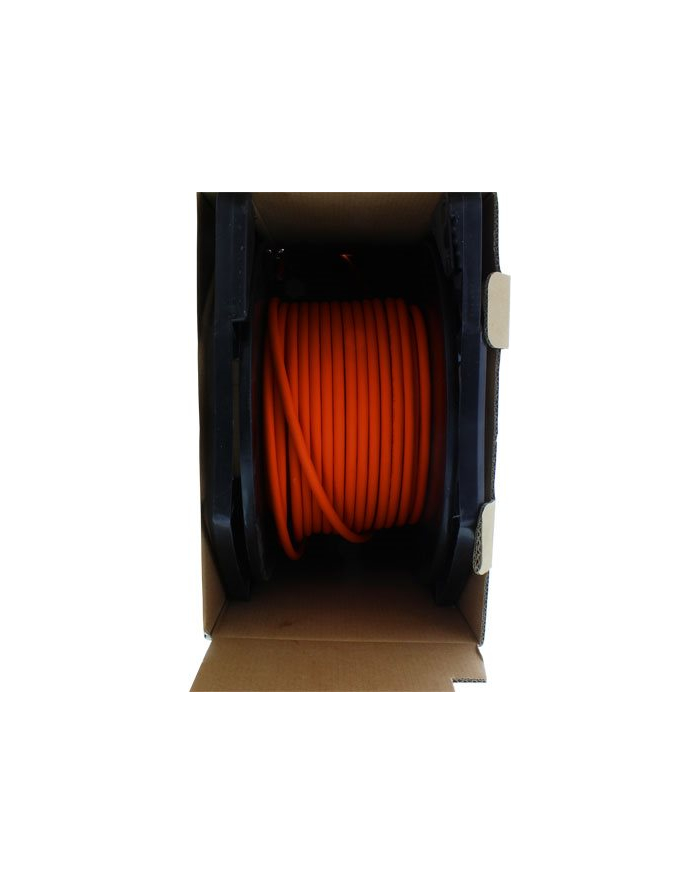 InLine Kabel instalacyjny S/FTP PiMF Cat.7a AWG23 1200MHz halogen Free Pomarańczowy 300m (70300I) główny