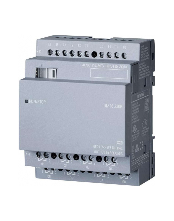 Siemens Moduł Rozszerzeń 115 V/Ac, 230 V/Ac, 115 V/Dc, 230 V/Dc (6ED1055-1FB10-0BA2) główny