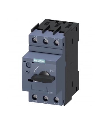 Siemens Wyłącznik silnikowy 180w 0.45-0.63a s00 klasa 10 8.2a IP20 97/45/96mm 3RV2011-0GA10 nr 1