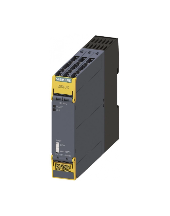 Siemens Przekaźnik bezpieczeństwa 3z 1r 110-240v ac/dc ip20 22.5/100/121.6mm sirius 3SK1111-1AW20 główny