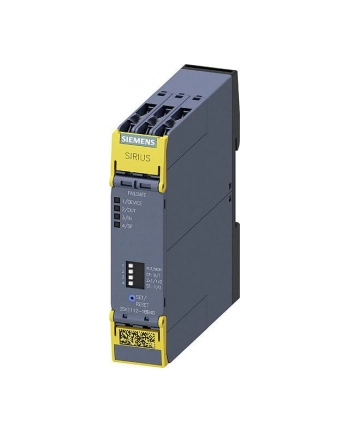 Siemens Przekaźnik bezpieczeństwa 24v dc ip20 22.5/100/91.6mm sirius 3SK1112-1BB40 nr 1