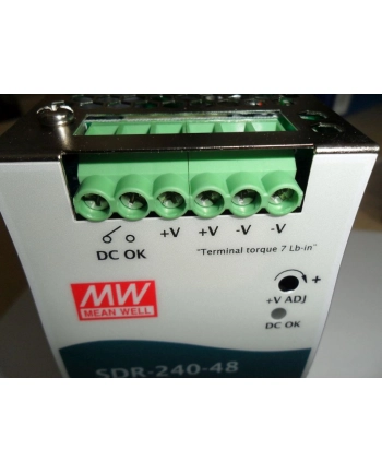 Mean Well Zasilacz na szynę DIN SDR-480-24 20 A 480 W 1x SDR48024 nr 2