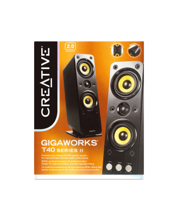 Głośniki Creative GigaWorks T40 Seria II 2.0 Retail (51MF1615AA000)