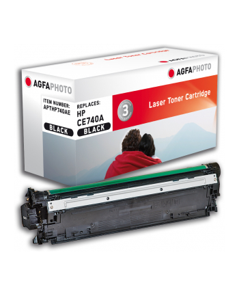 AgfaPhoto Toner BK 7.000 S. Ersetzt* HP CE740A (APTHP740AE)