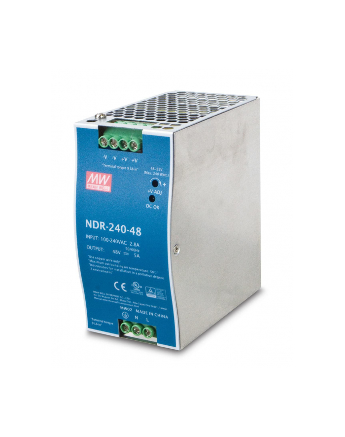 Planet PWR-240-48 Din-Rail Power Supply (PWR24048) główny