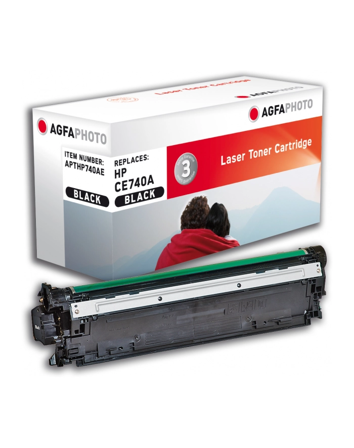 AgfaPhoto Toner BK 7.000 S. Ersetzt* HP CE740A (APTHP740AE) główny