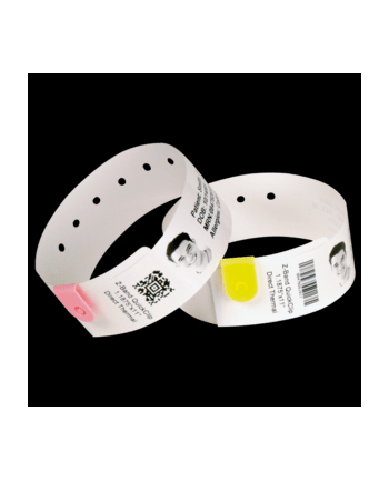 Zebra Opaski Z-Band Fun Żółty, 25X254Mm, 350Szt. 10012712-2