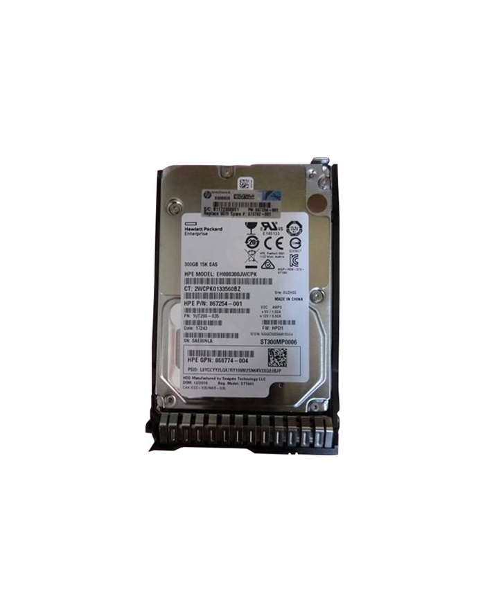 HP 2.5'' 300GB 15000RPM SAS 12Gb/s (870792001) główny