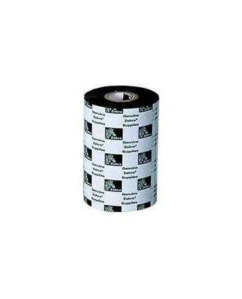 Zebra taśma termotransferowa 60x450 woskowa (high performance), czarna, nawój zewnętrzny, tuleja 1''