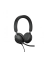 Jabra Evolve2 40 Duo MS Zestaw nagłowny przewodowy na dwoje uszu - nr 10