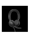 Jabra Evolve2 40 Duo MS Zestaw nagłowny przewodowy na dwoje uszu - nr 12