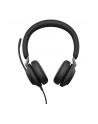 Jabra Evolve2 40 Duo MS Zestaw nagłowny przewodowy na dwoje uszu - nr 16