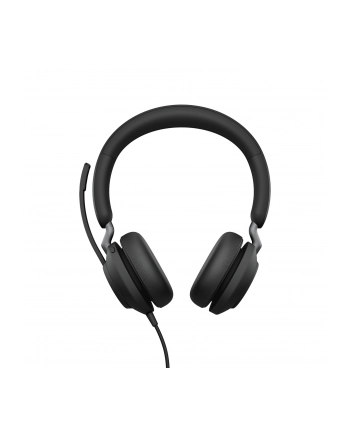 Jabra Evolve2 40 Duo MS Zestaw nagłowny przewodowy na dwoje uszu