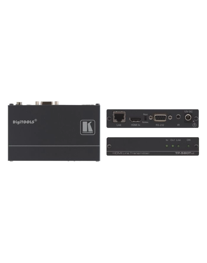Kramer TP-580TXR nadajnik HDMI-HDBaseT (1x HDMI na 1x HDBaseT) główny