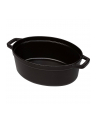 Staub Cocotte brytfanna owalna, z pokrywką, czarny, 29 cm (40509-315-0) - nr 2