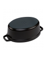 Staub Cocotte brytfanna owalna, z pokrywką, czarny, 29 cm (40509-315-0) - nr 3