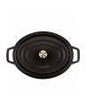 Staub Cocotte brytfanna owalna, z pokrywką, czarny, 29 cm (40509-315-0) - nr 4
