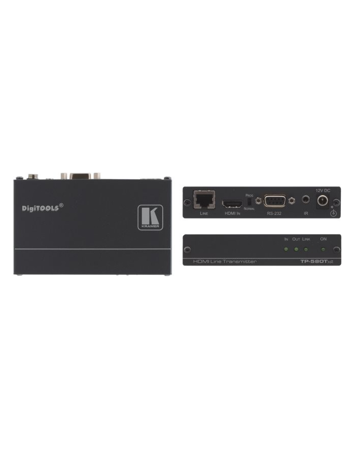 Kramer TP-580TXR nadajnik HDMI-HDBaseT (1x HDMI na 1x HDBaseT) główny