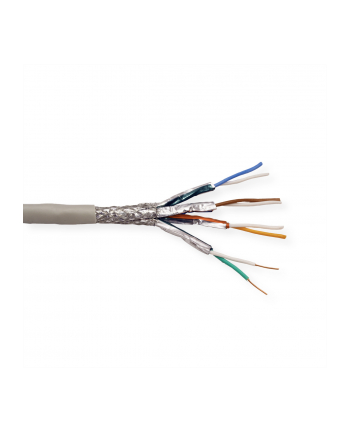 Roline S/FTP PiMF Cable Cat7 Solid, 100m (21.15.0001)