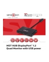 Club 3D Splitter 1x DisplayPort - 4x DisplayPort (CSV-6400) - nr 2