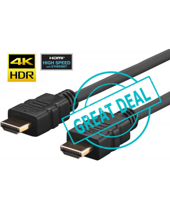 Kabel VivoLink HDMI - HDMI 3 Czarny (PROHDMIHD3-BULK)