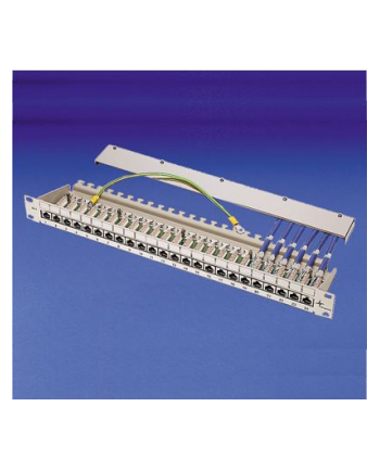 Telegńrtner Patch Panel Cat. 6a 16-Port geschirmt mit Abdeckung (J02022A0050)