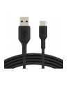 belkin USB-C to USB-A Cable 1m black - nr 23