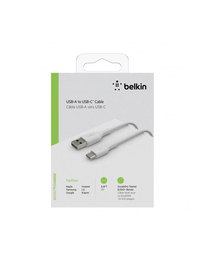belkin USB-C to USB-A Cable 2m White główny