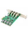 digitus Karta rozszerzeń (Kontroler) USB 3.0 PCI Express 4xUSB 3.0 Low Profile Chipset: VL805 - nr 29