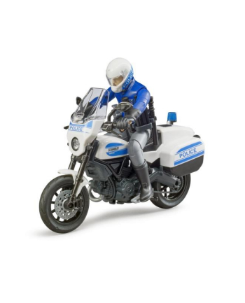 Policjant na motocyklu Scrambler Ducati 62731 BRUDER