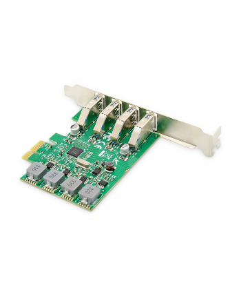 digitus Karta rozszerzeń (Kontroler) USB 3.0 PCI Express 4xUSB 3.0 Low Profile Chipset: VL805 nr 2