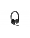 logitech Zestaw słuchawkowy Zone Wireless UC Graphite   981-000914 - nr 75