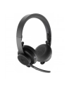 logitech Zestaw słuchawkowy Zone Wireless UC Graphite   981-000914 - nr 93