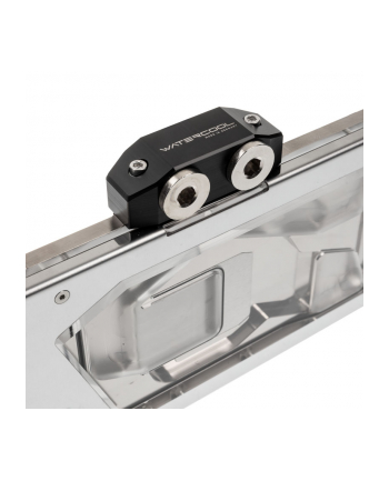 Watercool Heatkiller IV für Radeon RX 5700  XT, RGB -  Acryl + Nickel, srebrny