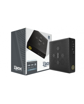 ZOTAC ZBOX QCM7T3000 Barebone i7-10750H 2xDDR4-2933/2666 SODIMM Slot max. 64GB M.2 SSD PCIE x4/SATA III SSD Slot 2242/2280