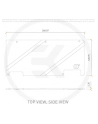 EK Water Blocks EK-Quantum Vector Strix RTX 3070/3080/3090 Backplate - Nickel - nr 4