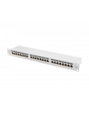 LANBERG patch panel 24 port 1U cat.6A FTP grey - nr 2