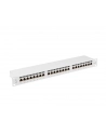 LANBERG patch panel 24 port 1U cat.6A FTP grey - nr 9