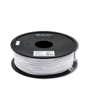 QOLTEC Professional filament for 3D printing PLA PRO 1.75mm 1 kg Cold white