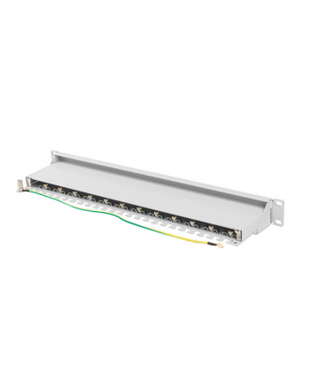 LANBERG patch panel 24 port 1U cat.7 FTP grey