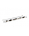 LANBERG patch panel 24 port 1U cat.7 FTP grey - nr 23